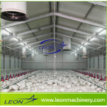 Sistema de alimentación de pollos serie Leon sistema de gallinero para granjas avícolas